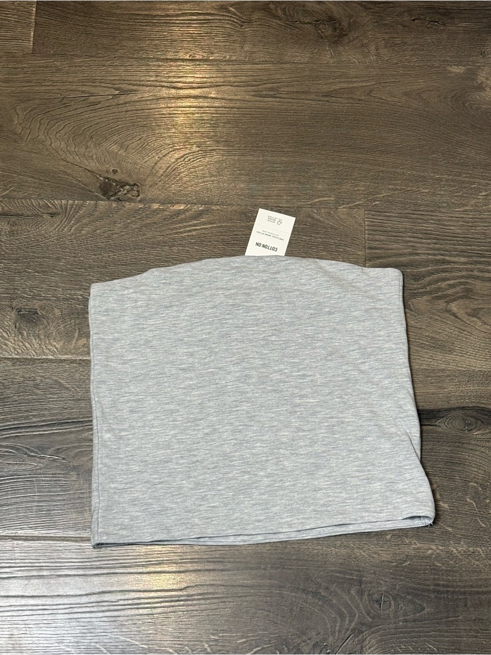 Cotton On Heather Gray Strapless Tube Top